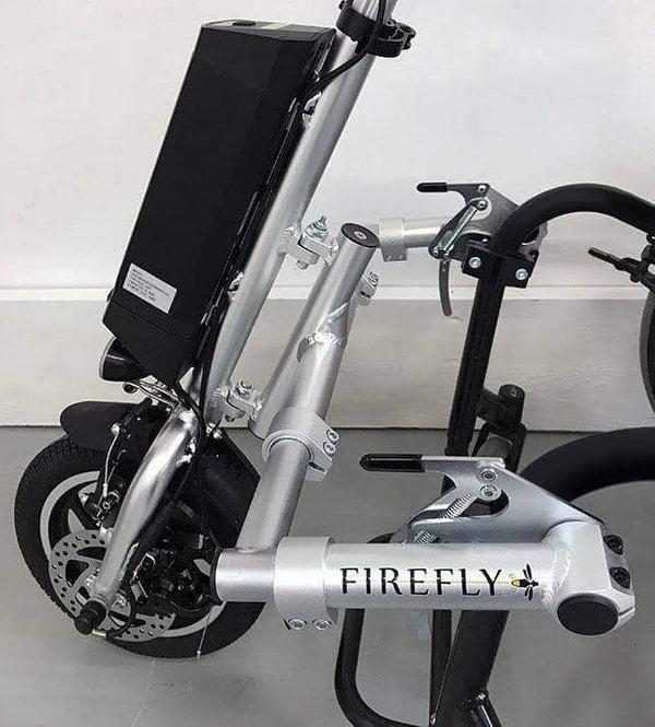 RIOMOBILITY Handcycle Firefly Electric Attachable Handcycle for Wheelchair